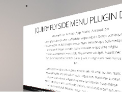 css3, ios7, jQuery, menu, slide menu